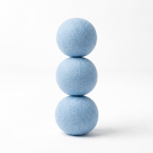 eco-friendly wool dryer balls set for natural laundry drying