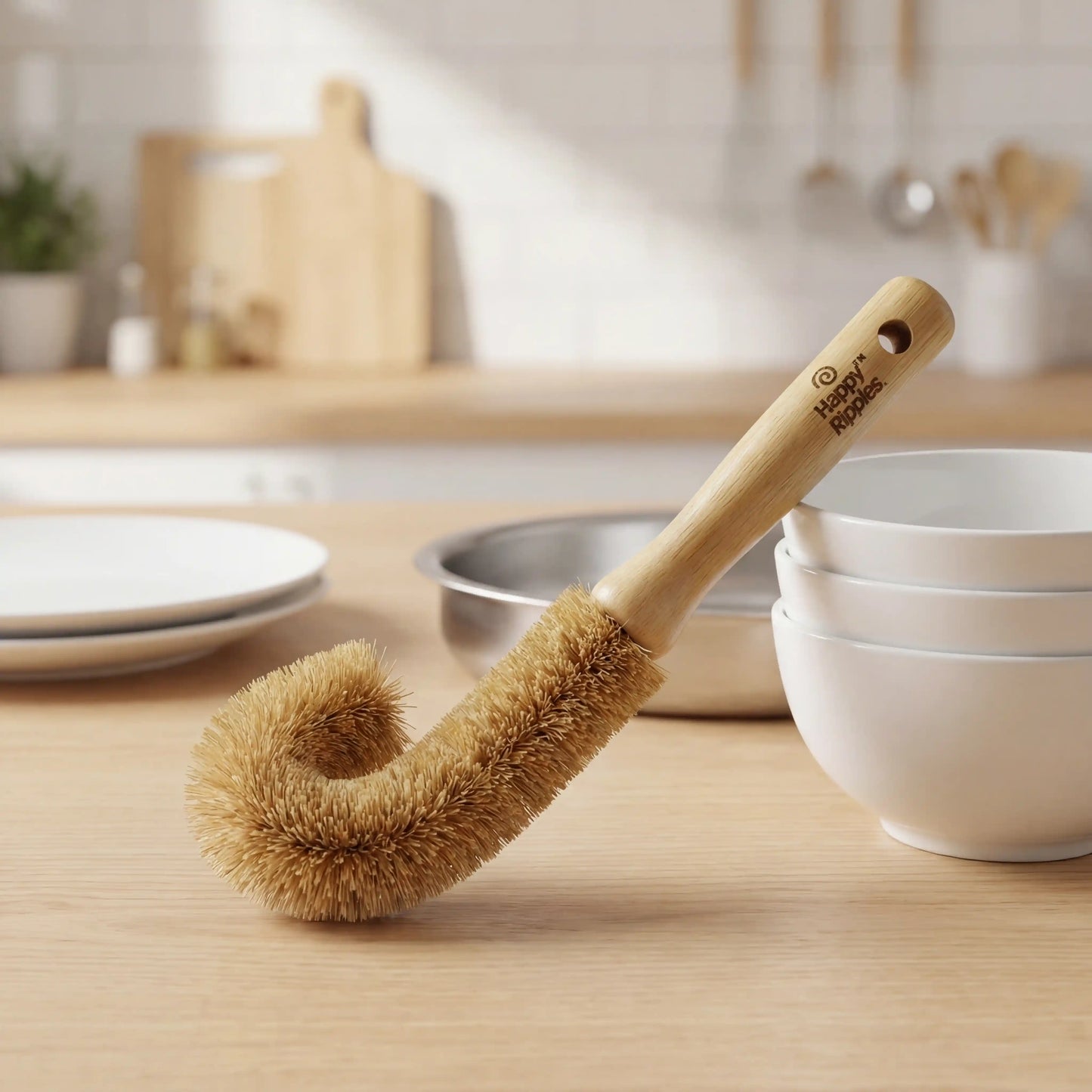 Bamboo Bottle Cleaning Brush