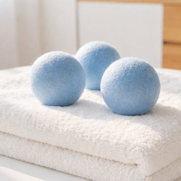 Reusable Wool Dryer Balls Alternative to Dryer Sheets