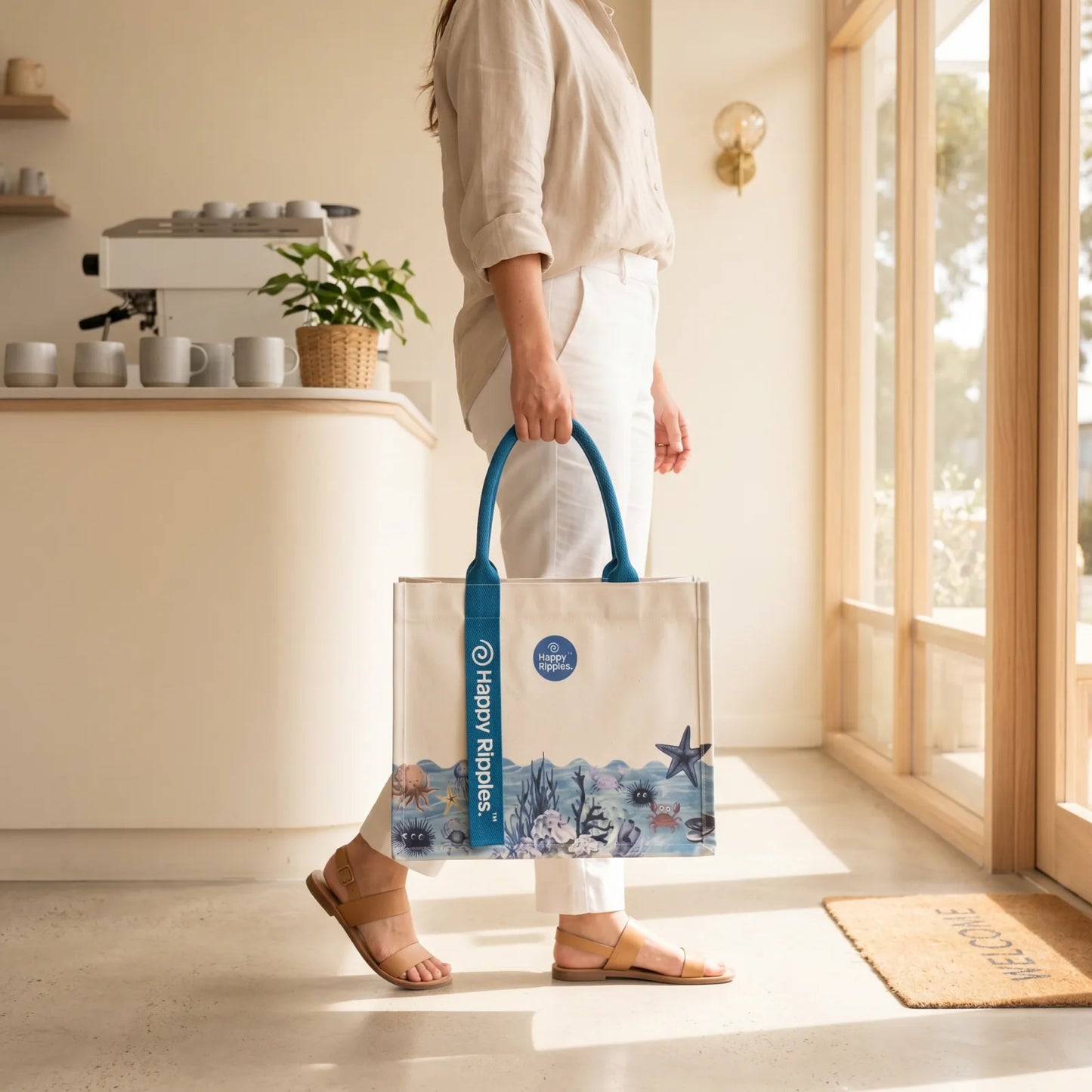 Happy Ripples Everyday Tote