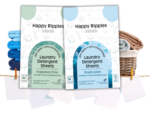 Happy Ripples Laundry Sheets